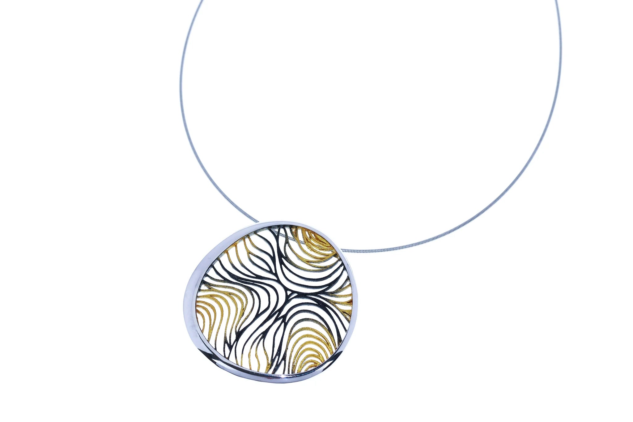 Colgante para Mujer OCEAN de Plata Orfega Artesanal