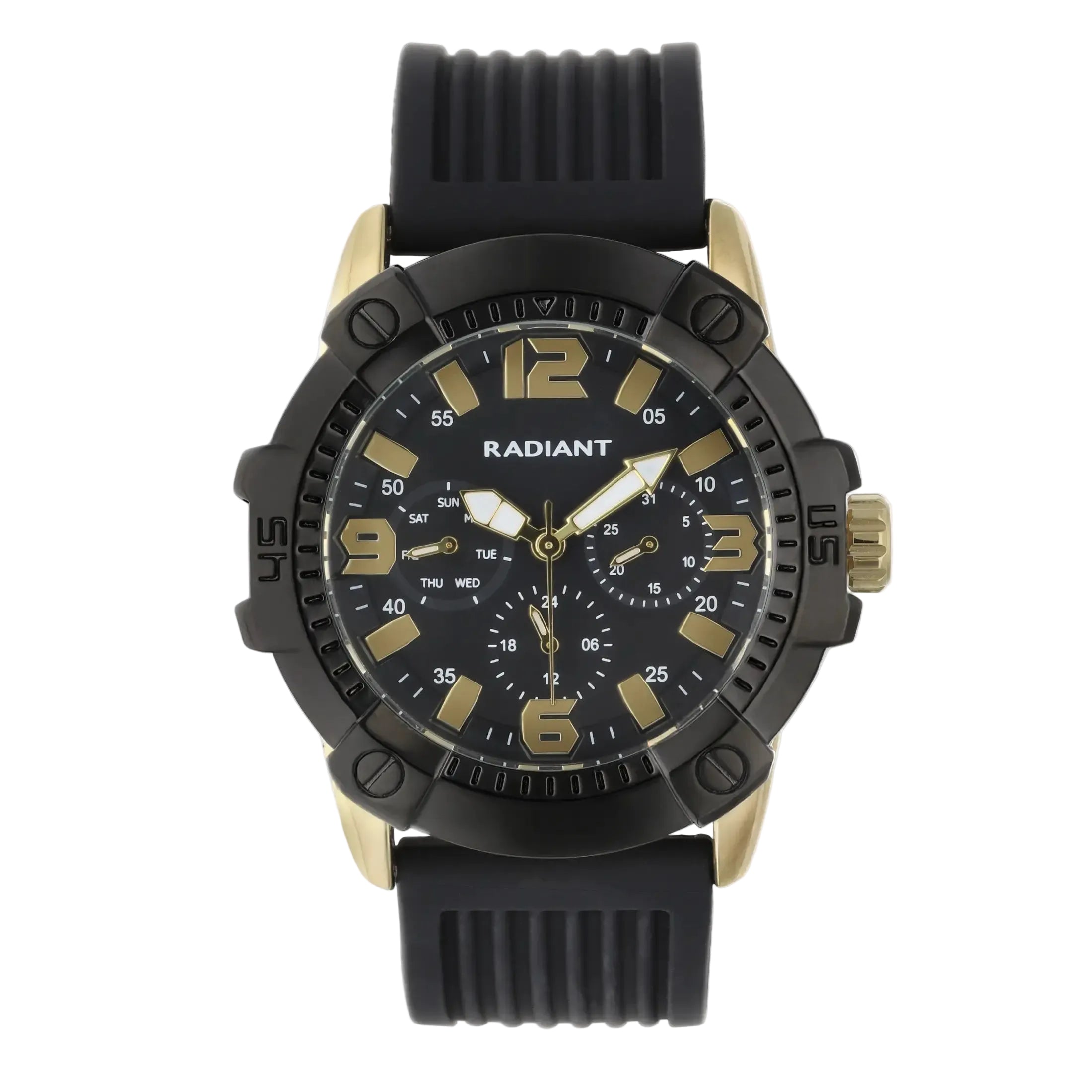 Reloj para Hombre Eminem Negro/Dorado Radiant