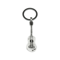 Llavero GUITARRA de Acero Bañado en Plata para Hombre y para Mujer Otros Regalos