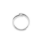 Anillo para Mujer Solitario de Plata con Diamante Lab-grown 0,1 quilates Mabina