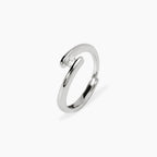 Anillo para Mujer Solitario de Plata con Diamante Lab-grown 0,1 quilates Mabina