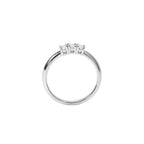 Anillo para Mujer de Plata con 3 Diamantes Lab-grown 0,09 quilates Trilogy Mabina