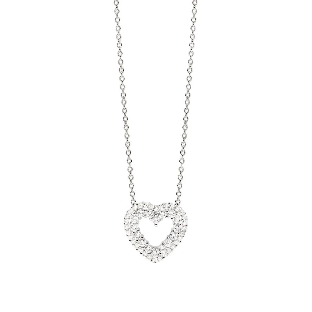 gargantilla para mujer corazon circonitas mabina