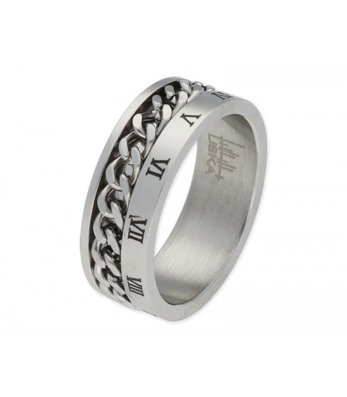 Anillo de Acero para Hombre ROMA de LISKA