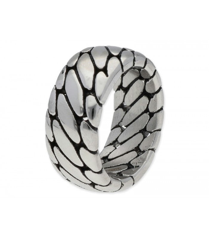 Anillo RUEDA de Acero para Hombre LISKA