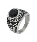 Anillo de Acero VETERAN para Hombre de LISKA Colección URBAN