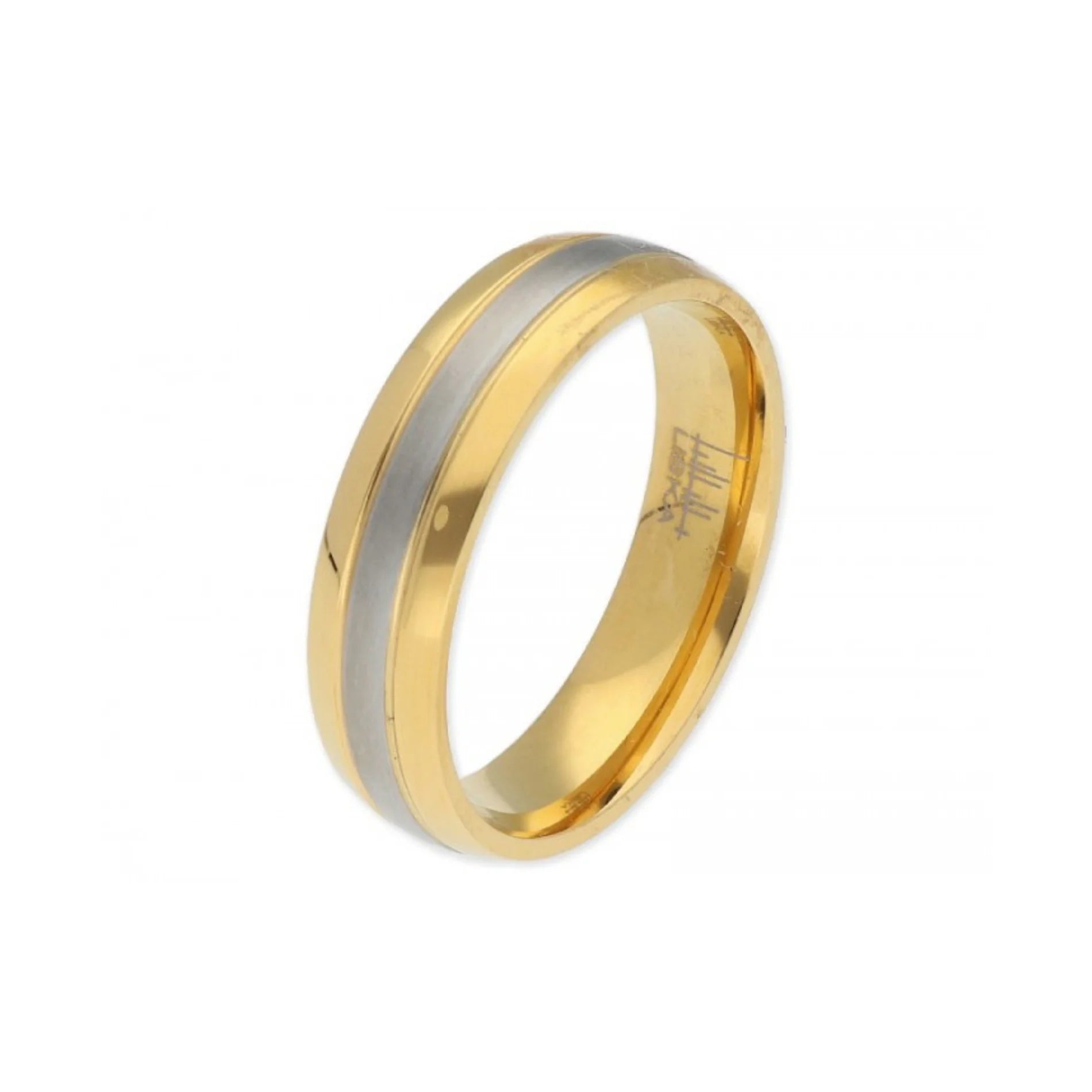 Alianza Económica en Acero Bicolor para Boda