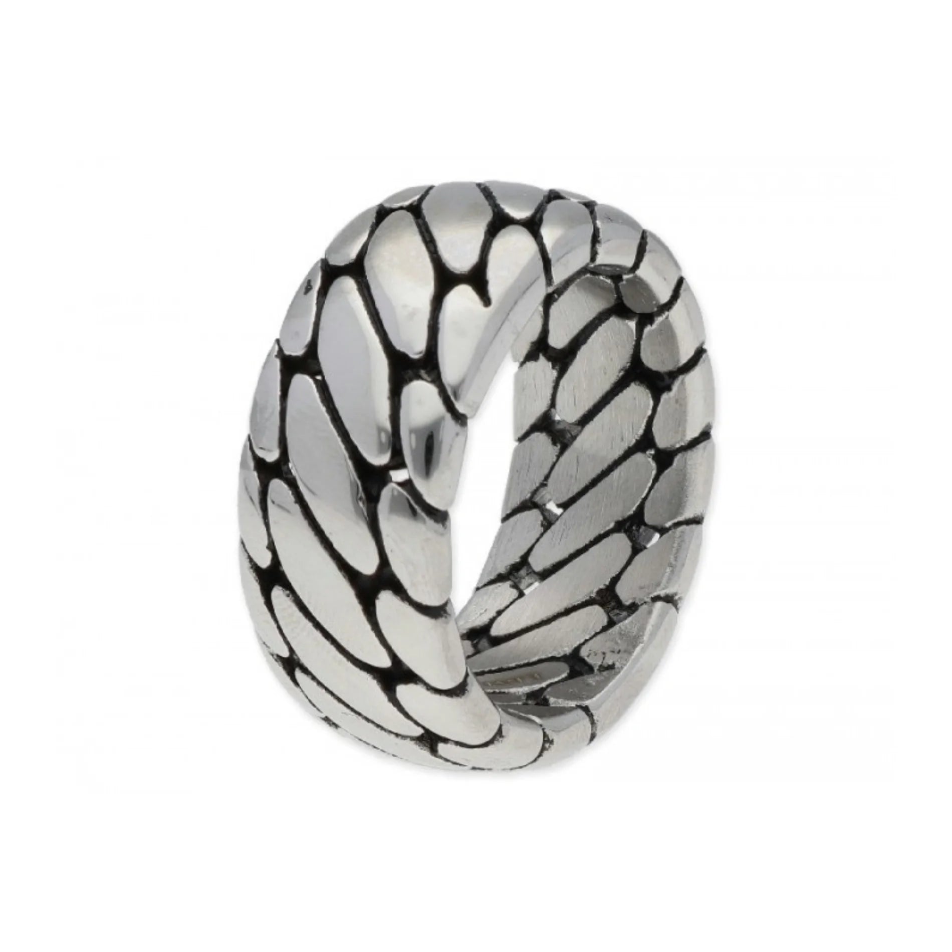 Anillo RUEDA de Acero para Hombre LISKA