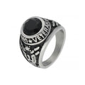 Anillo de Acero VETERAN para Hombre de LISKA Colección URBAN