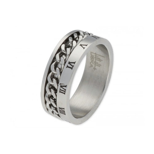 Anillo de Acero para Hombre ROMA de LISKA