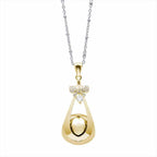 Colgante para Mujer Llamador de Ángel en Bronce Dorado