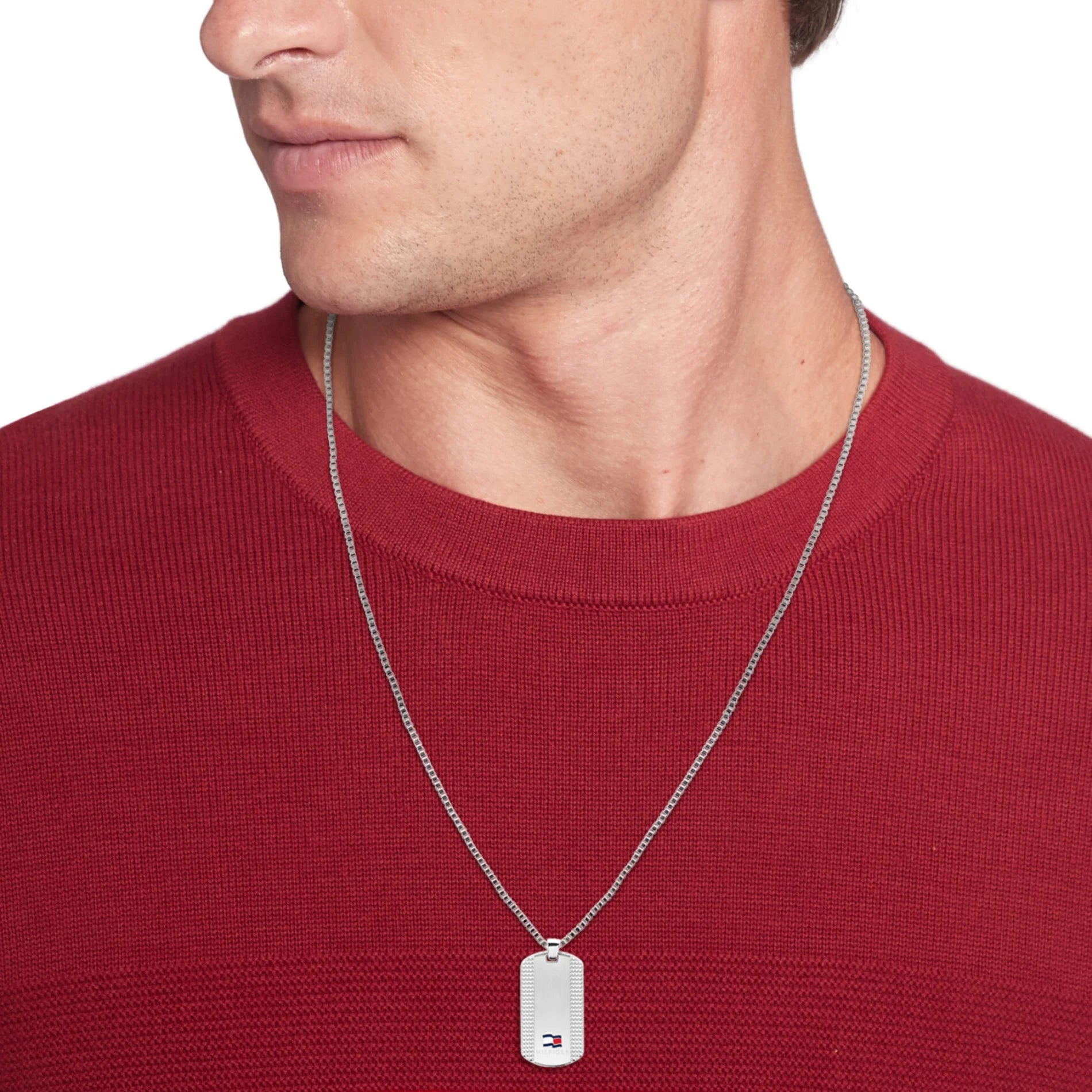 Collar de Acero para Hombre Tommy Hilfiger