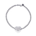 Pulsera para Mujer Heart Acero/Dorada de Emotion
