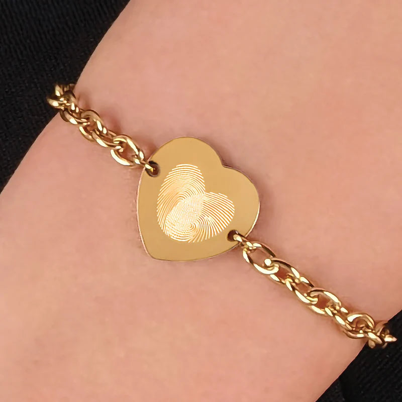 Pulsera para Mujer Heart Acero/Dorada de Emotion