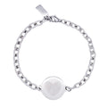 Pulsera para Mujer de Acero Round Tag Emotion