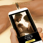 Pulsera para Hombre de Acero con Esmalte Negro y Circonitas Emotion