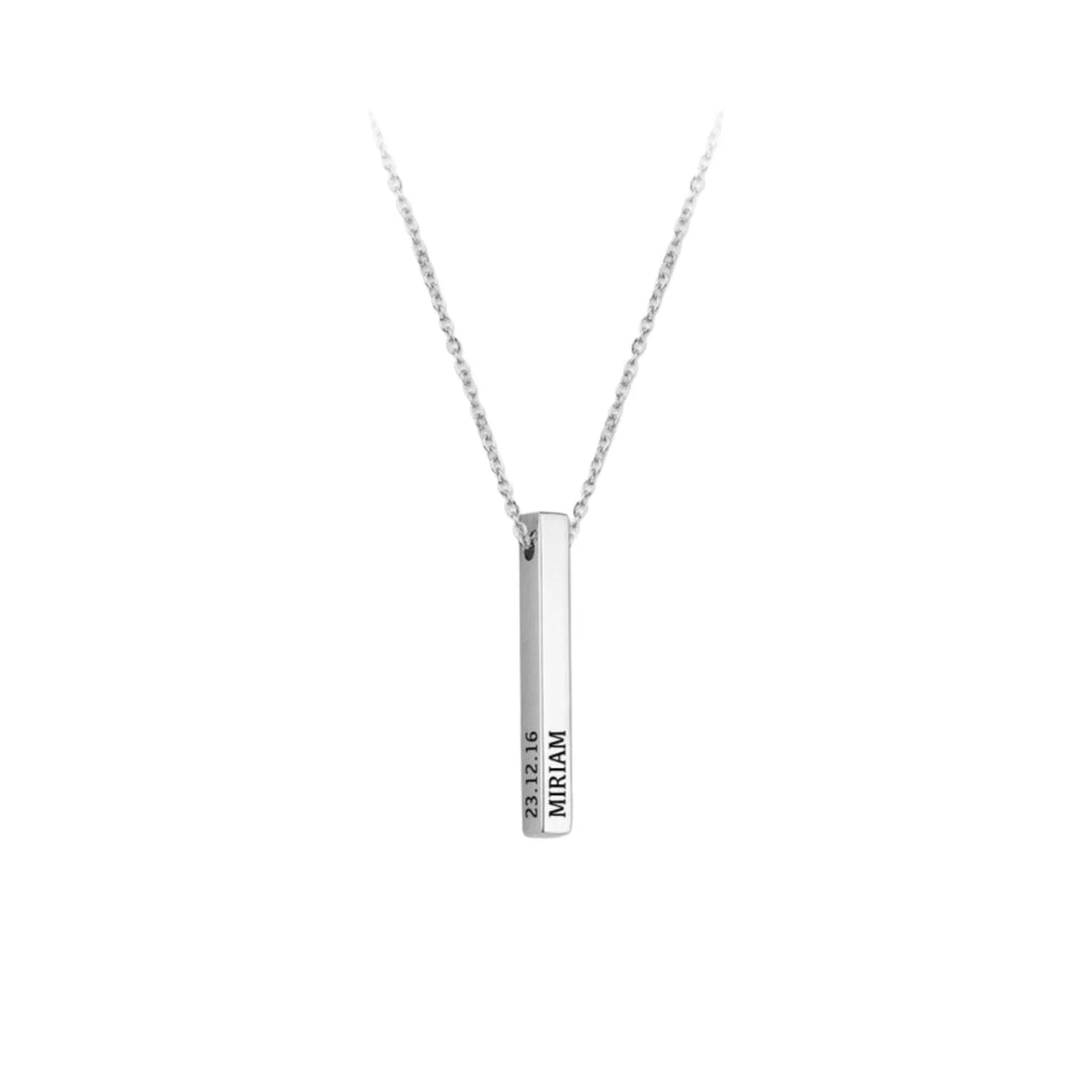 Gargantilla LINGOTE Personalizable para Mujer Plata/Oro