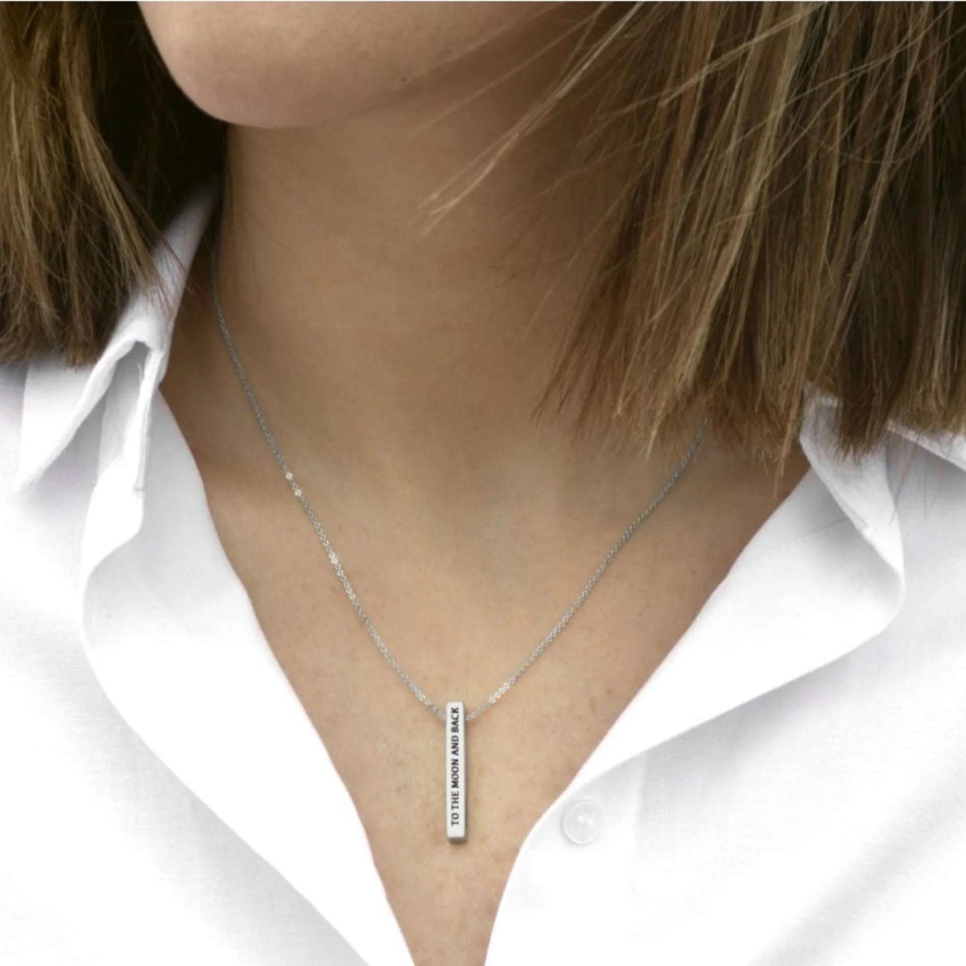 Gargantilla LINGOTE Personalizable para Mujer Plata/Oro