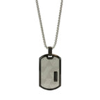 Gargantilla Urban Black de Acero 316L Unisex
