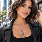 Gargantilla Urban Black de Acero 316L Unisex