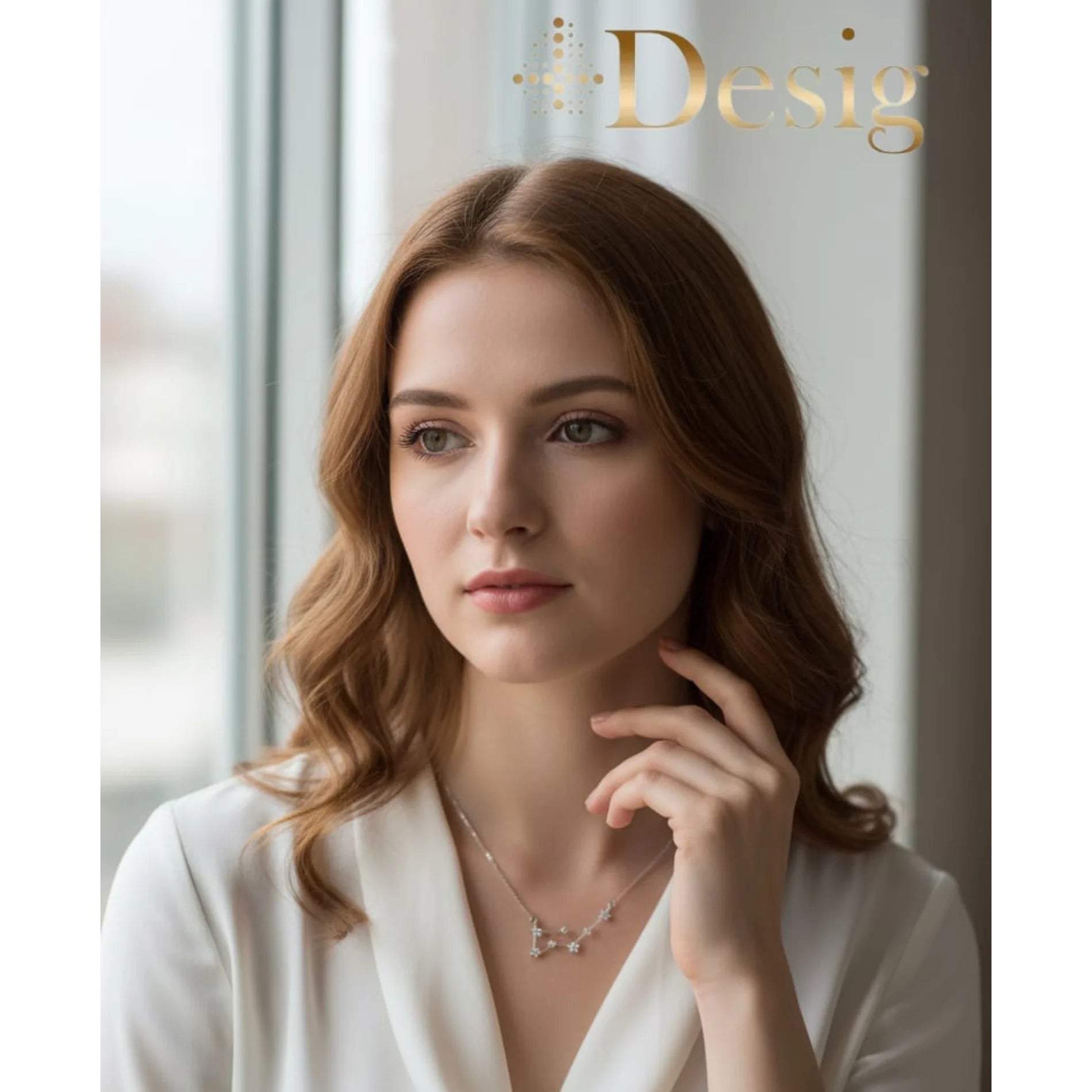 Gargantilla para Mujer HORÓSCOPOS con CONSTELACIONES Plata y Circonitas ThaiBa