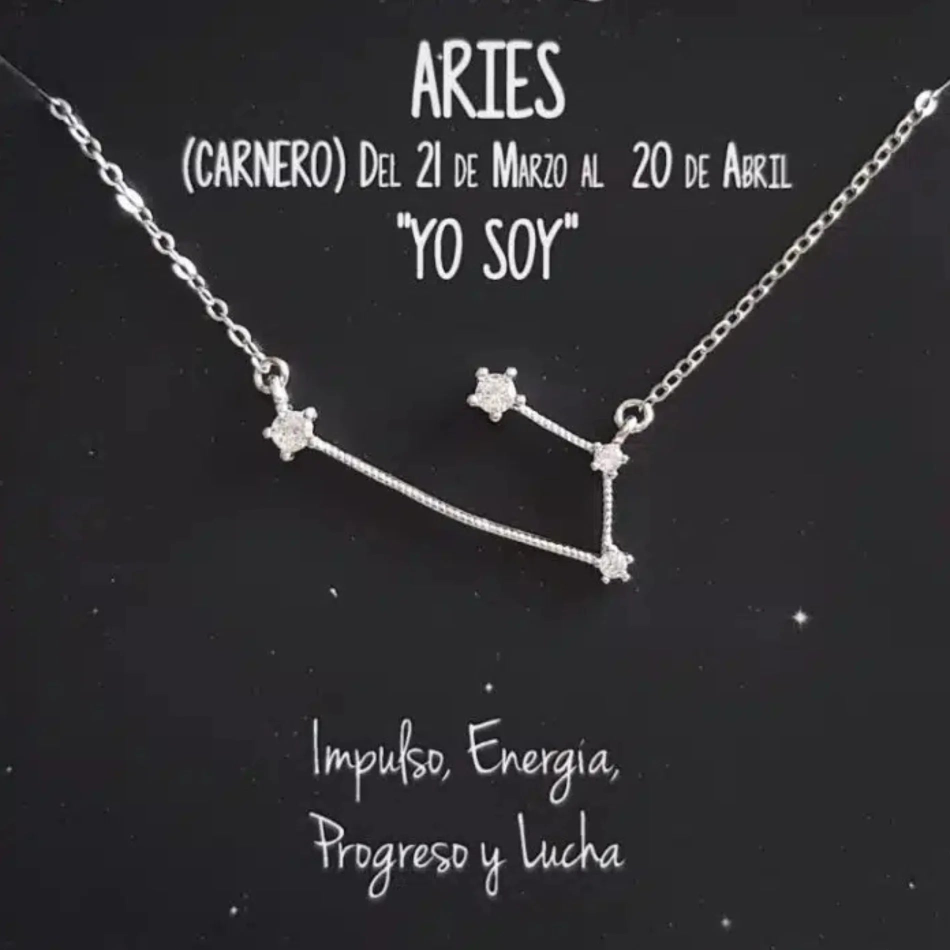 Gargantilla para Mujer HORÓSCOPOS con CONSTELACIONES Plata y Circonitas ThaiBa