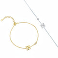 Pulsera INICIAL para Mujer de Plata Personalizada