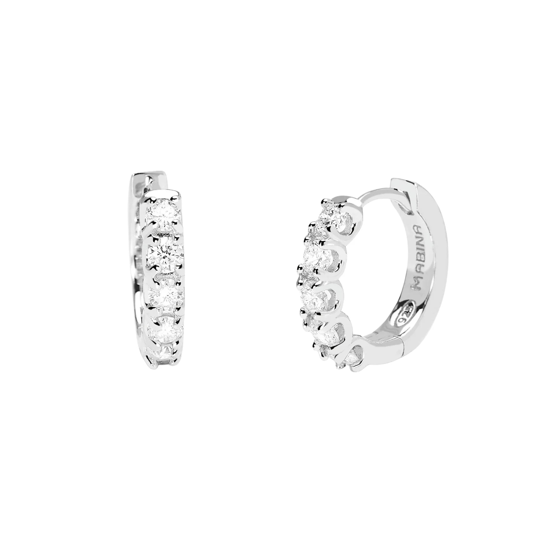 Pendientes para Mujer de Aro con Diamantes Lab-grown de 0,07 quilates Mabina