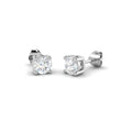 Pendientes para Mujer Dormilones en Plata de Ley Rodiada Diamantes Lab-grown 0,50 ct