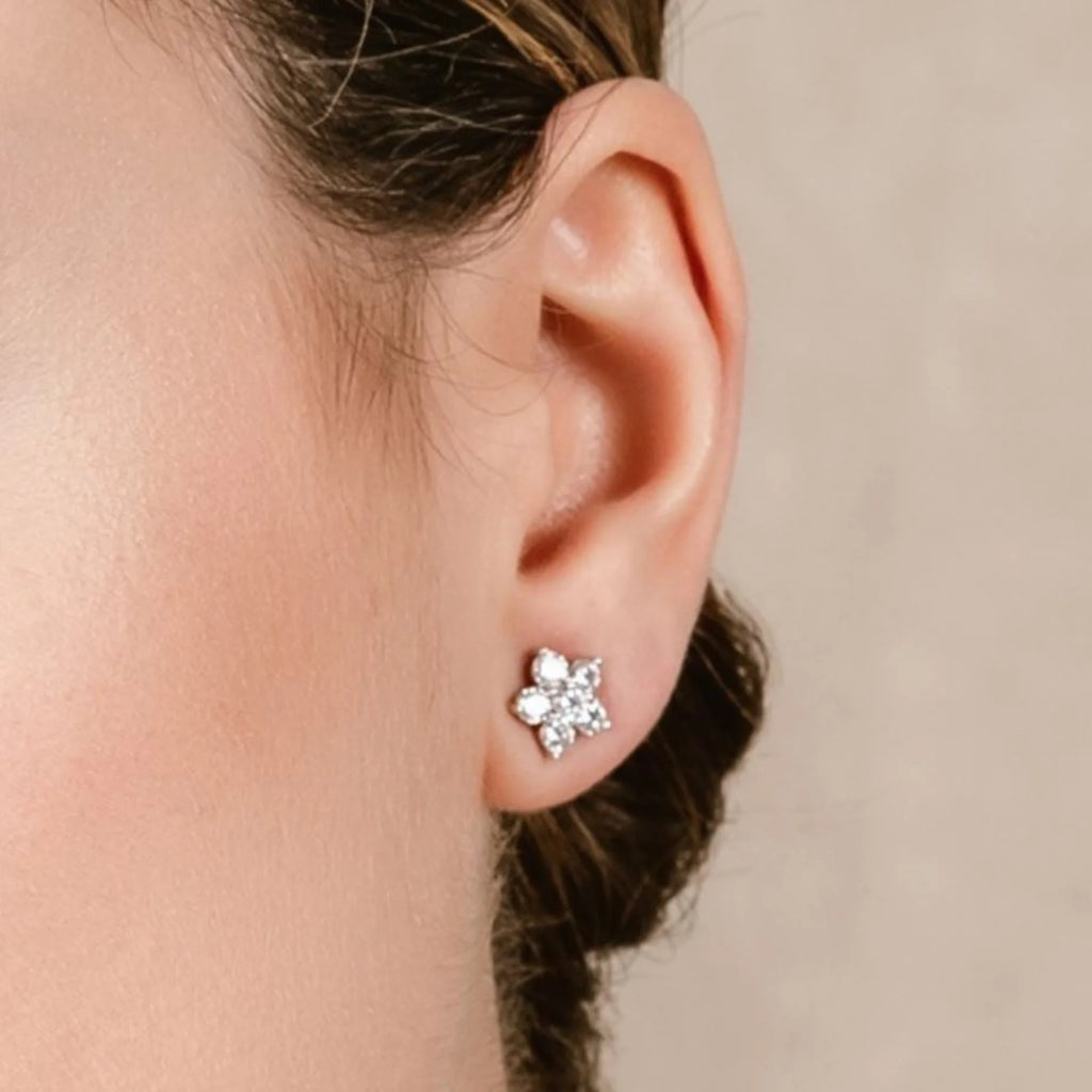 Pendientes para Mujer Estrella de Plata Marina Garcia