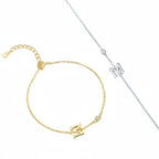 Pulsera INICIAL para Mujer de Plata Personalizada