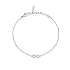 Pulsera Infinity con 0,009 quilates de diamantes cultivados en laboratorio