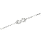 Pulsera Infinity con 0,009 quilates de diamantes cultivados en laboratorio