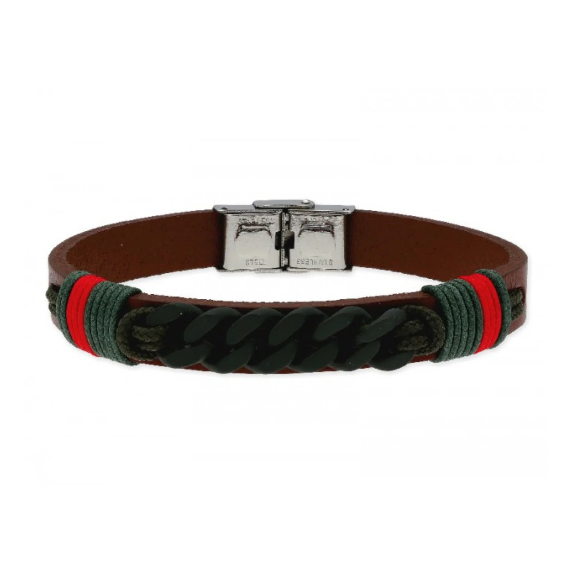 Pulsera de Cuero para Hombre BÁRBARO de LISKA