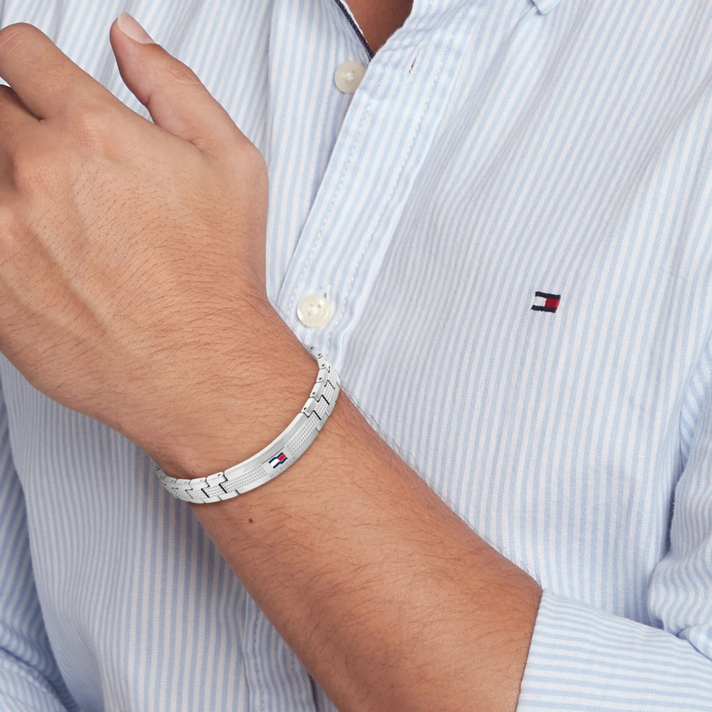 Pulsera de Eslabones de Acero para Hombre Tommy Hilfiger