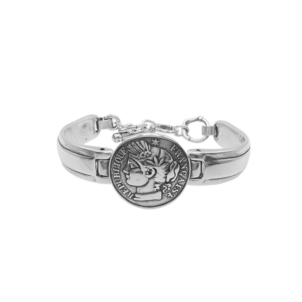 Pulsera para Mujer Acero Bañado en Plata Alizée de Ciclón