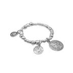 Pulsera para Mujer Acero Bañado en Plata Giselle de Ciclón