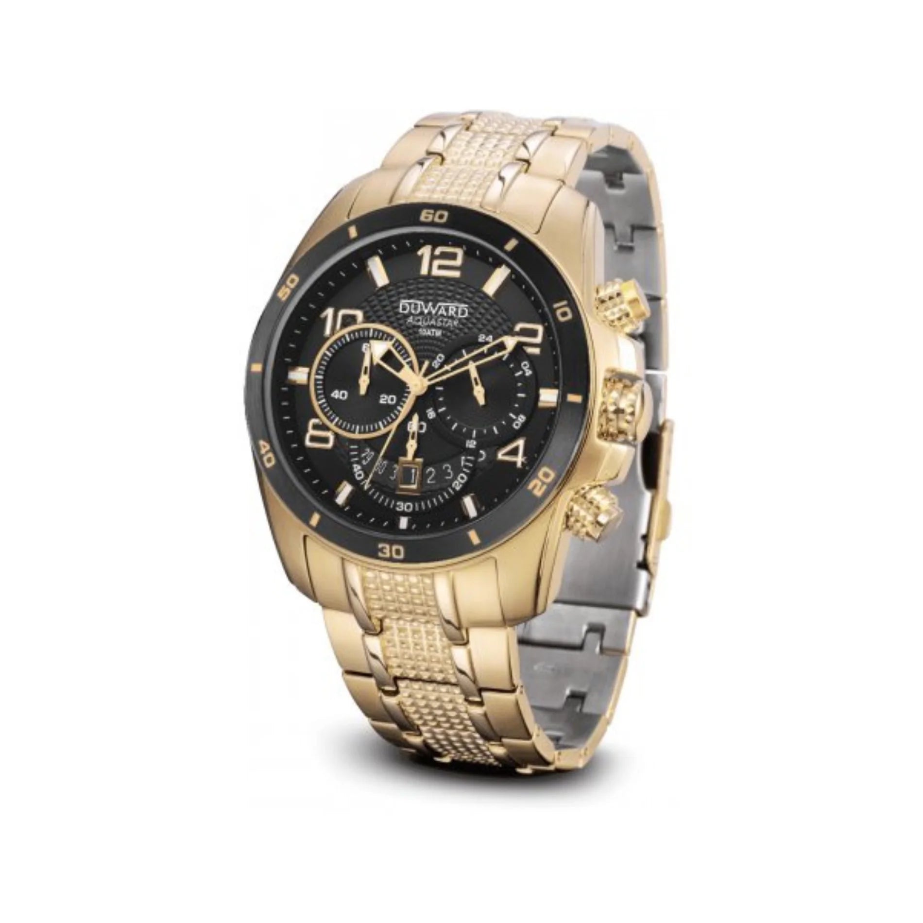 Pulsera para Mujer de Acero Dorado PROTECCIÓN ESPIRITUAL