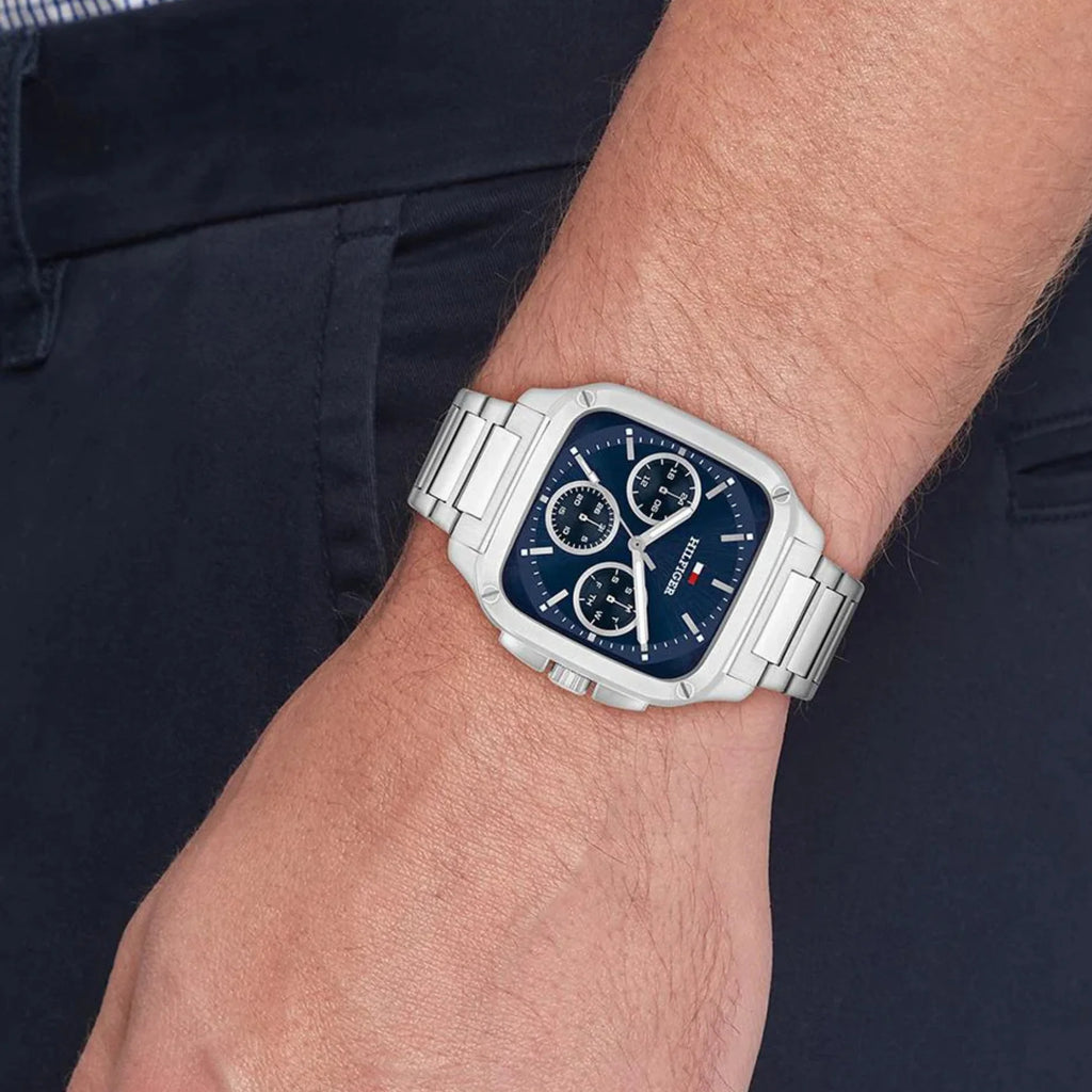 Reloj para Hombre Multifunción de Acero Herald 1792222 Tommy Hilfiger