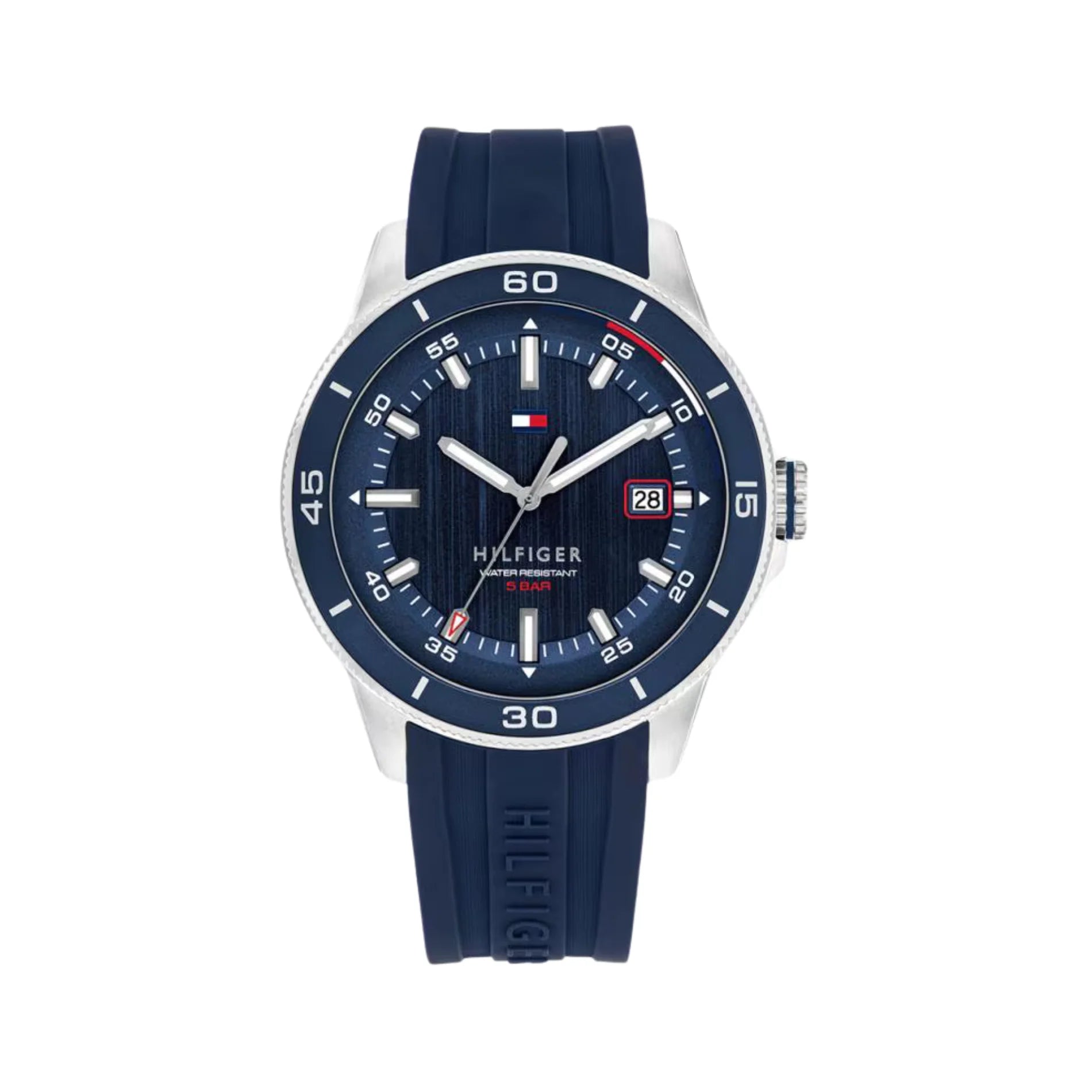 Reloj para Hombre de Acero Remy 1792225 Azul Tommy Hilfiger