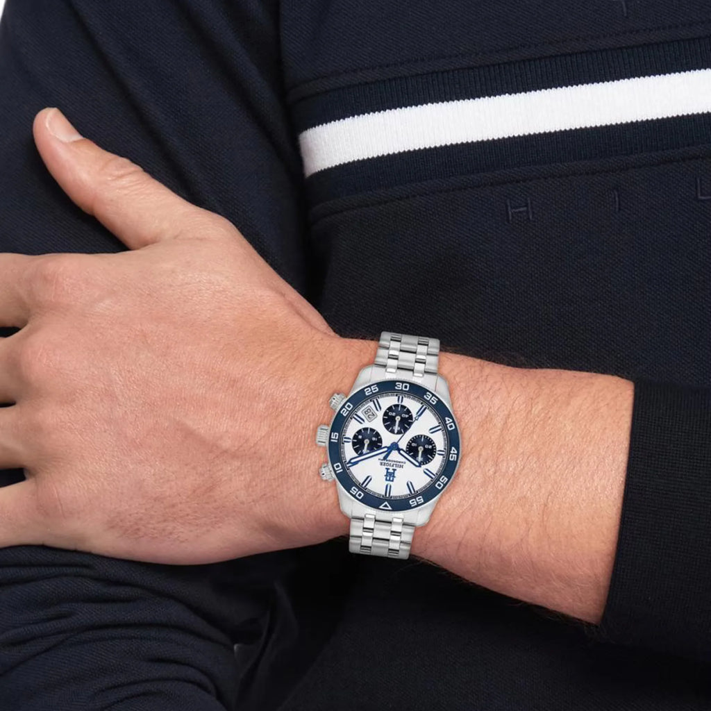 Reloj para Hombre de Acero TH85 Chrono 1792157 Tommy Hilfiger