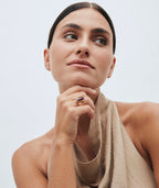 Anillo para Mujer Ancho Honey Oro 18K