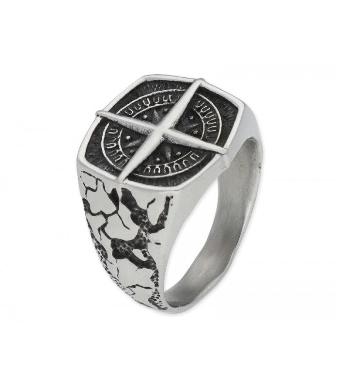 Anillo de Acero para Hombre LISKA Colección REBEL