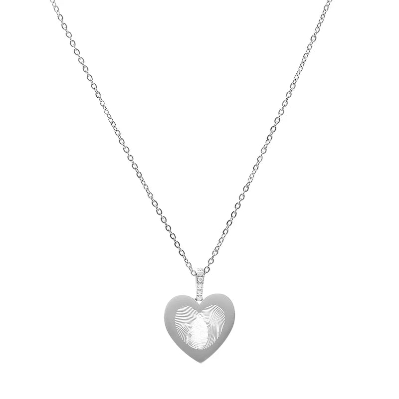 Colgante para Mujer de Acero/Acero Dorado Corazón Emotion