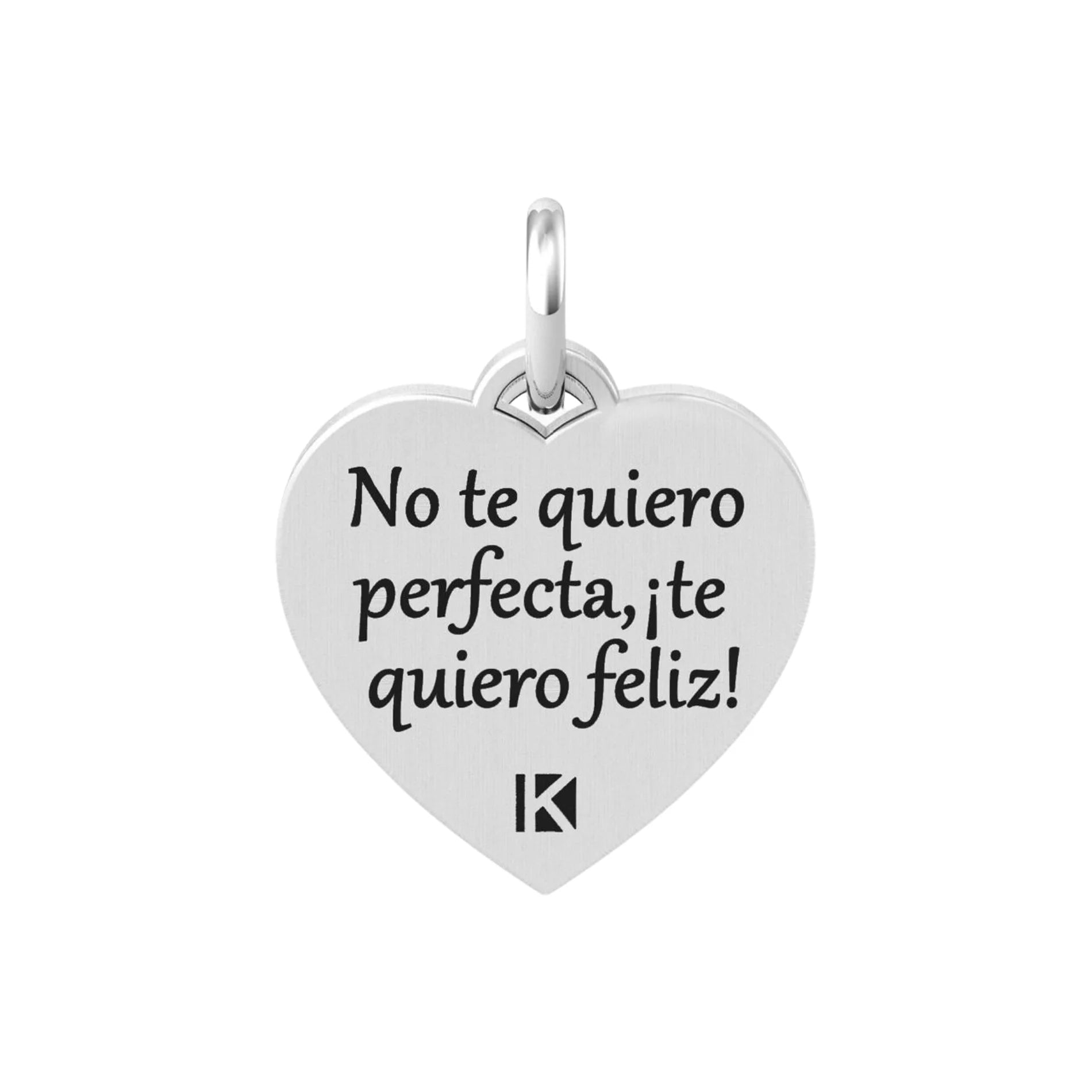 Pulsera para Mujer Rígida de Acero con Charm de Kidult "Mamá"