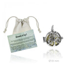 LLAMADOR DE ÁNGEL | Plata de Ley y Protección Colgante para Mujer