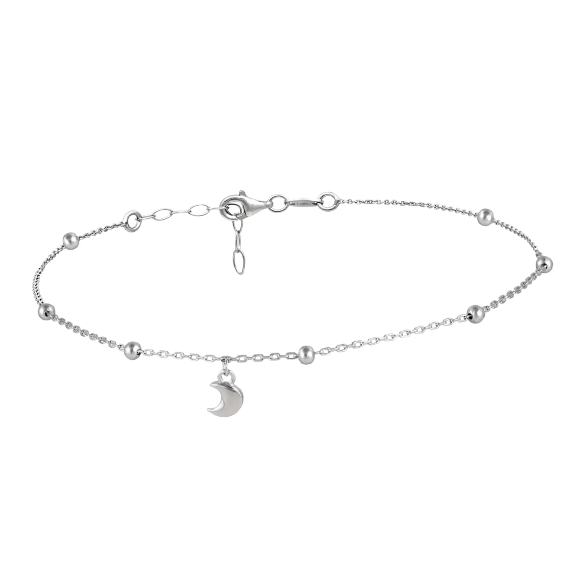 Tobillera Moon en Plata de Ley 925