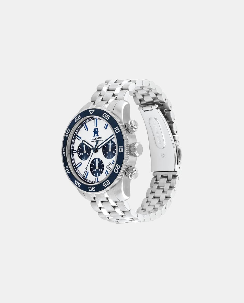 Reloj para Hombre de Acero TH85 Chrono 1792157 Tommy Hilfiger