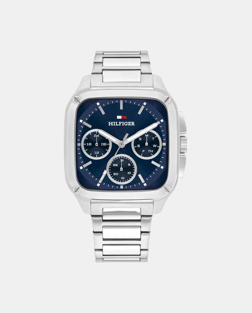 Reloj para Hombre Multifunción de Acero Herald 1792222 Tommy Hilfiger